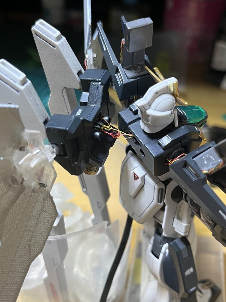 本体と接続して完了です。