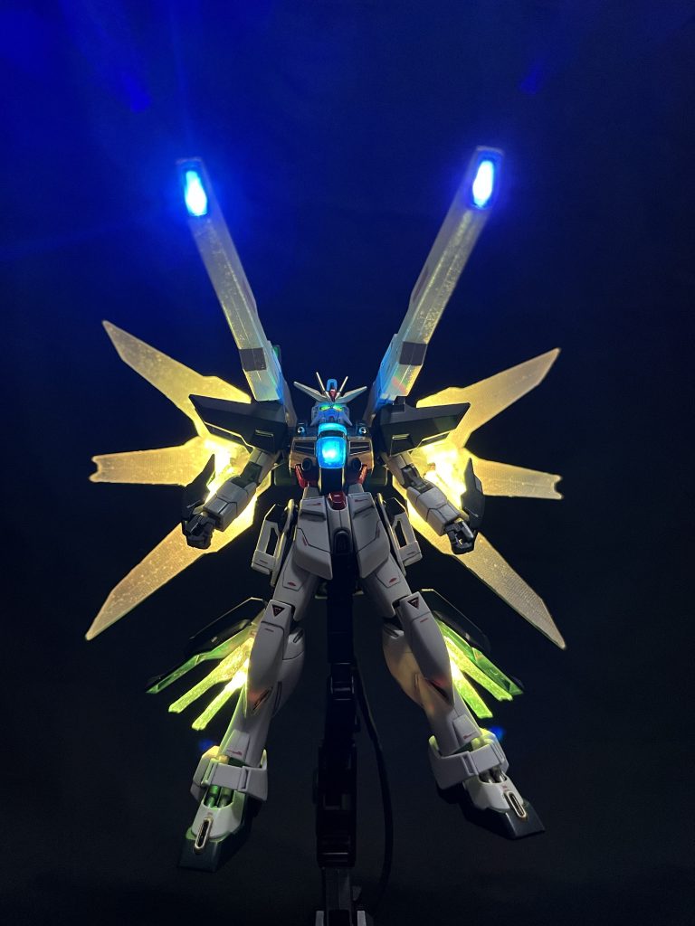 ガンダムダブルエックス　電飾修正–2枚目/制作者：@BearTwRider