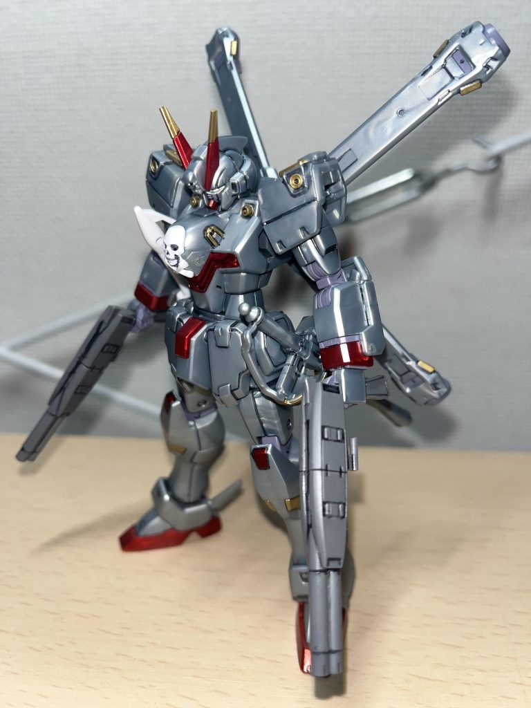 ガンマカゴールドで部分塗装。