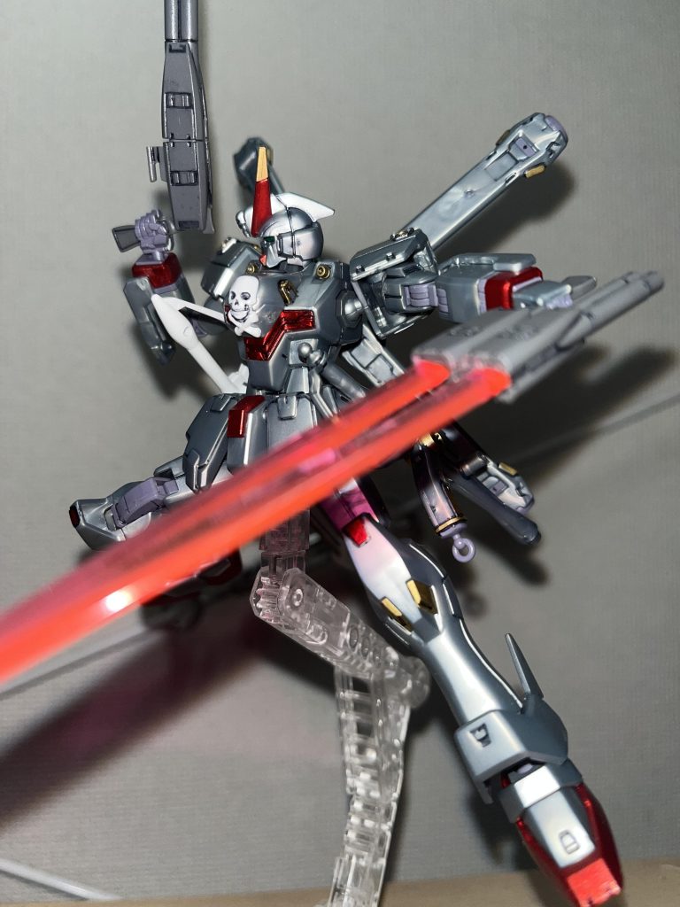 フラッシュ焚くといい感じに光る成形色。