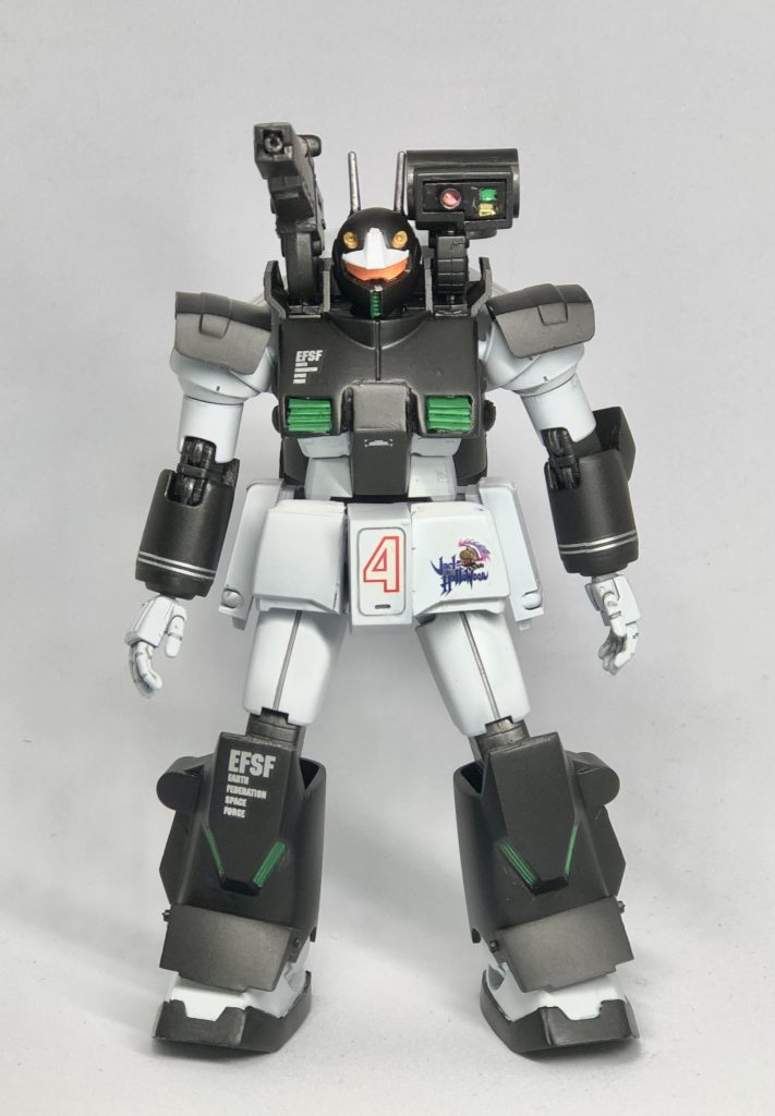 Revガンキャノンに、旧キットのガンキャノンⅡのパーツを被せたって感じです。