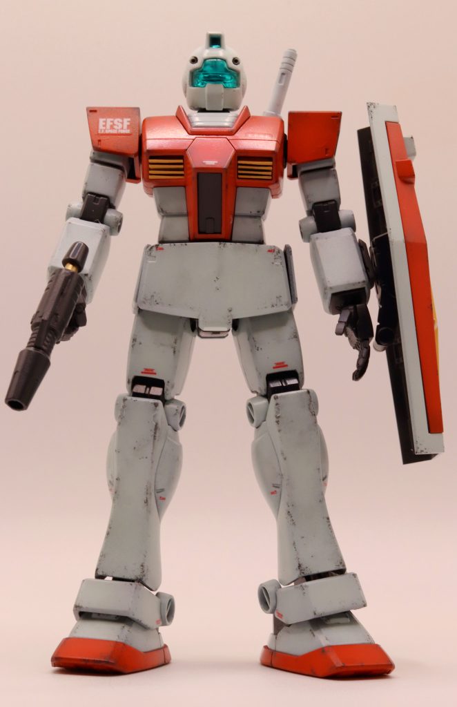 素朴な感じに仕上げるため、デカールも少なめにしています。