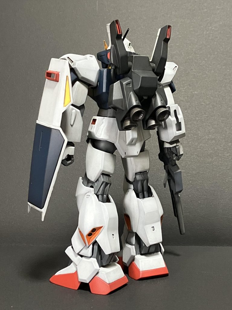 ガンダム Mk-Ⅱ 旧キット 1/144–5枚目/制作者:かっこん