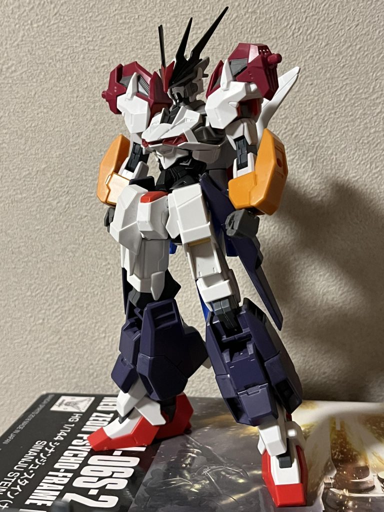 進捗①1番最初の状態です！この時点でかなり本体のシルエットは定まってました！