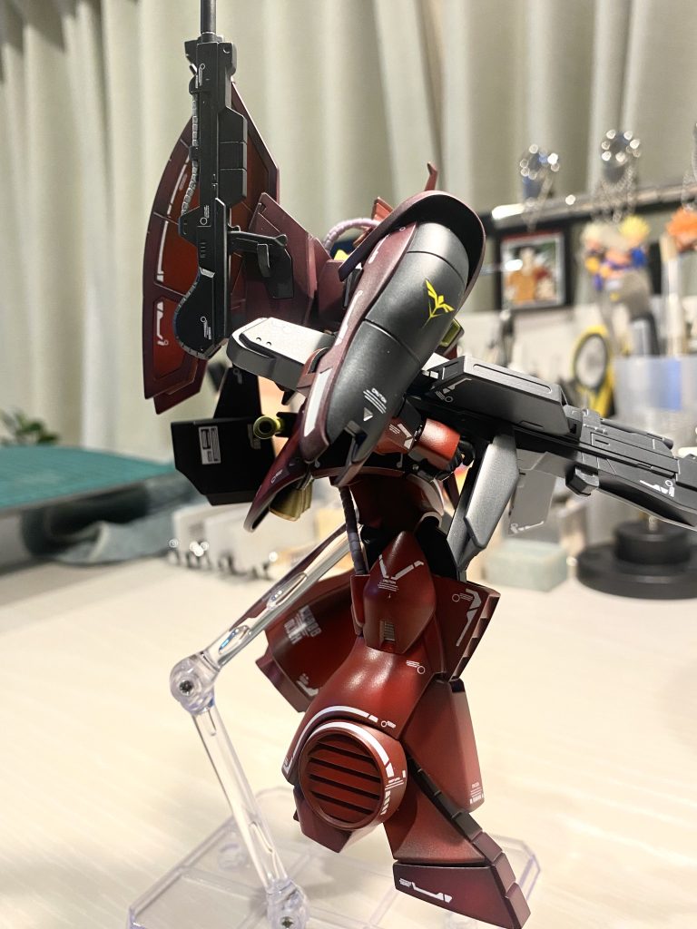 ちょこっと加工してライフルもマウントできるようにしてみました🐤