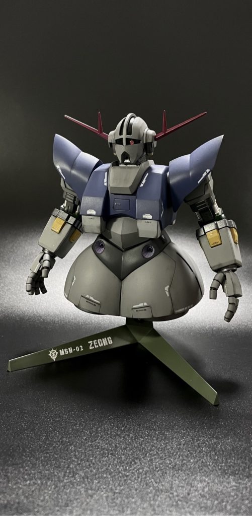 今年に入ってから環境の変化により1作も投稿する事が出来ていませんでしたが、そんな中で久しぶりにジオングを作りました☺️