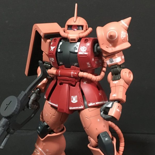 HGシャア専用　ザクⅡ