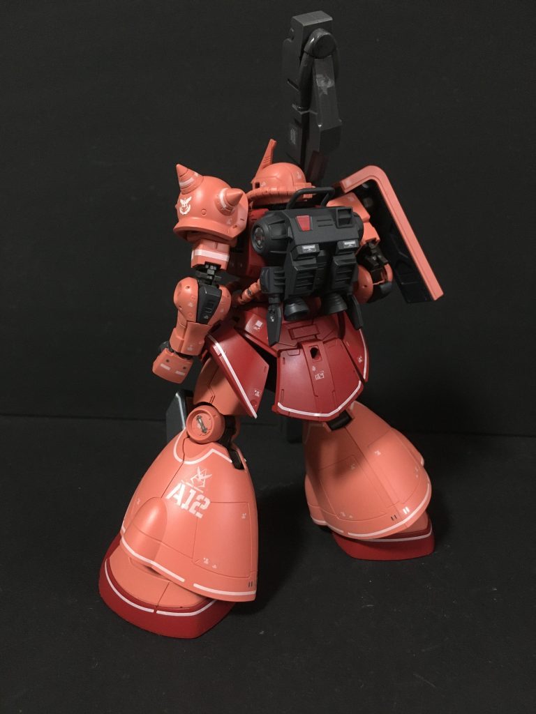 後方ショットR型のバックパックに変更しています。