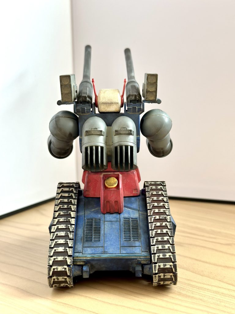 バックショット😊ミサイルポットはザクⅡ倒した戦利品になるかな🥳