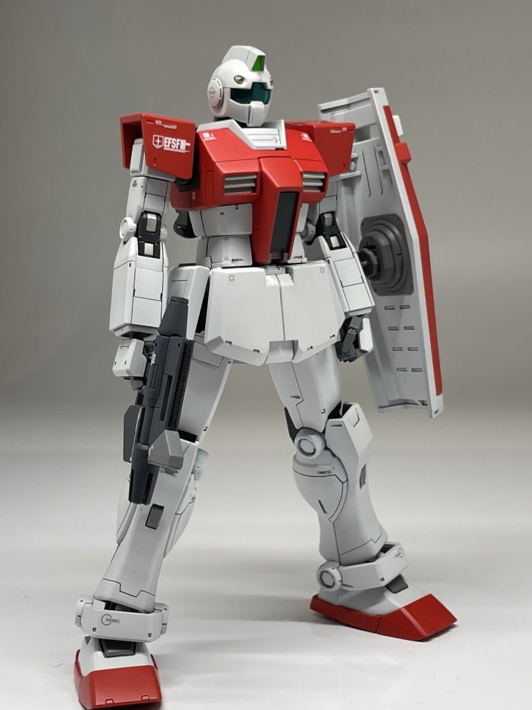 ビームスプレーガンが中々大変でした。