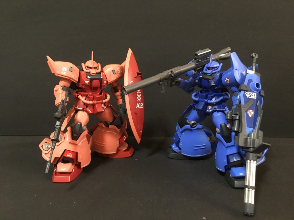 ランバルラル機との2ショットランバラル専用グフフライトタイプ https://gumpla.jp/hg/1086076