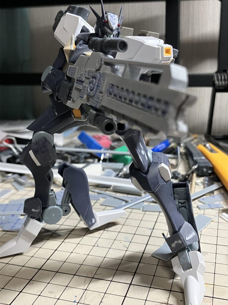 大分早めにAllegro自体は出来てて、本体がかなり難航してました。(シェルユニットを後先考えずパテ埋めしてた時…)