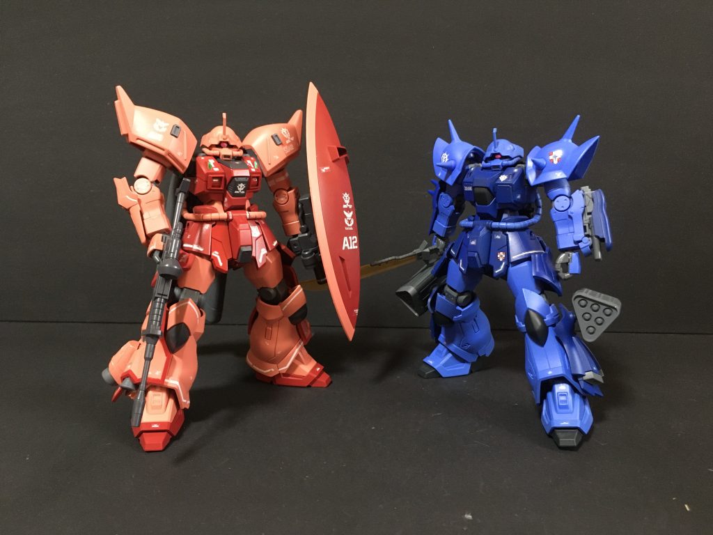 ランバルラル機との２ショットランバラル専用イフリートナハト　https://gumpla.jp/hg/1086101