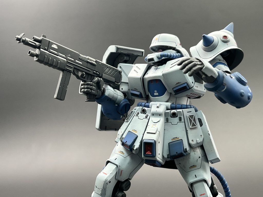 標準配備の前期型MMP-80マシンガン。