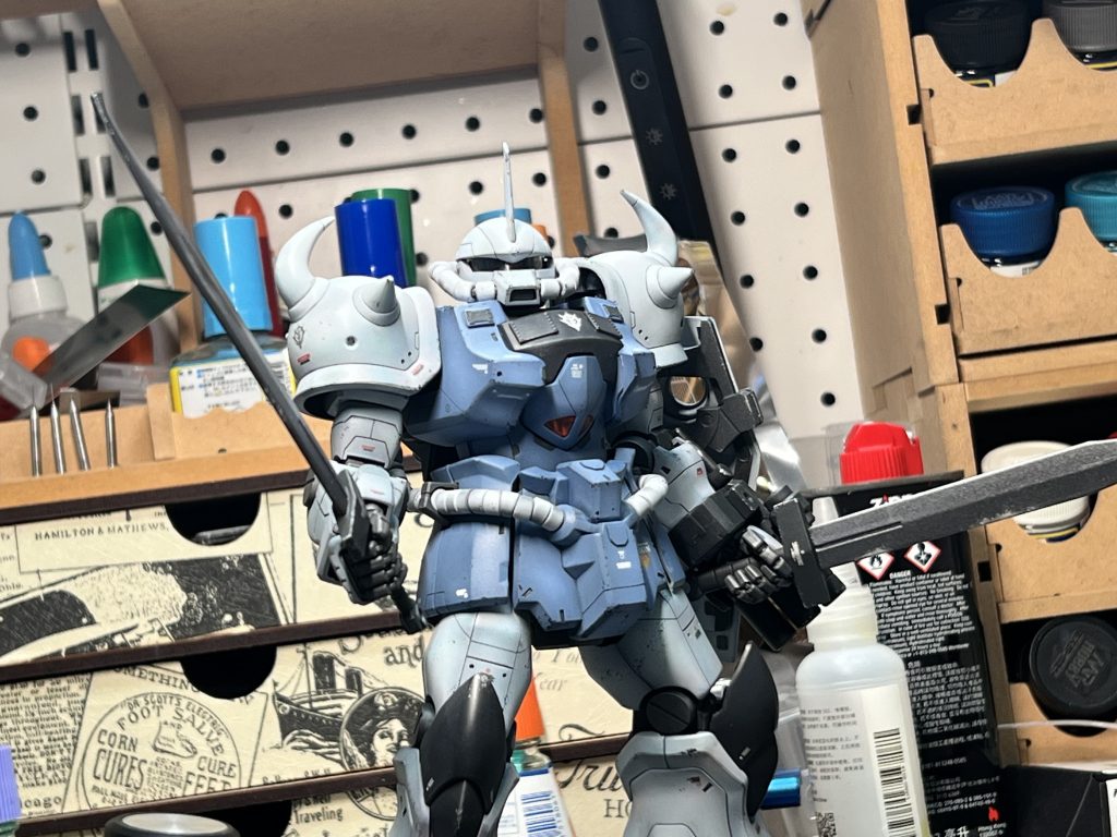 ヒート・サーベル Type-D III。もちろん二丁装備です。