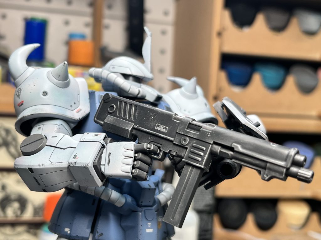 後期型MMP-80マシンガン。