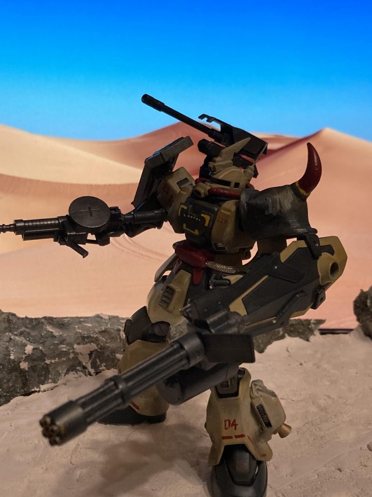 ガリガリ‼️バリバリ➖‼️更にグフマシンガンも装備可能❣️