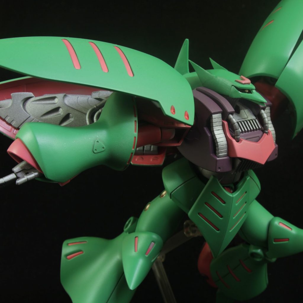 MG　キュベレイ　ララァ・スン専用機　ガンプラ塗装済み完成品　エルメス2 MG キュベレイ ララァ・スン専用機 ガンプラ塗装済み完成品