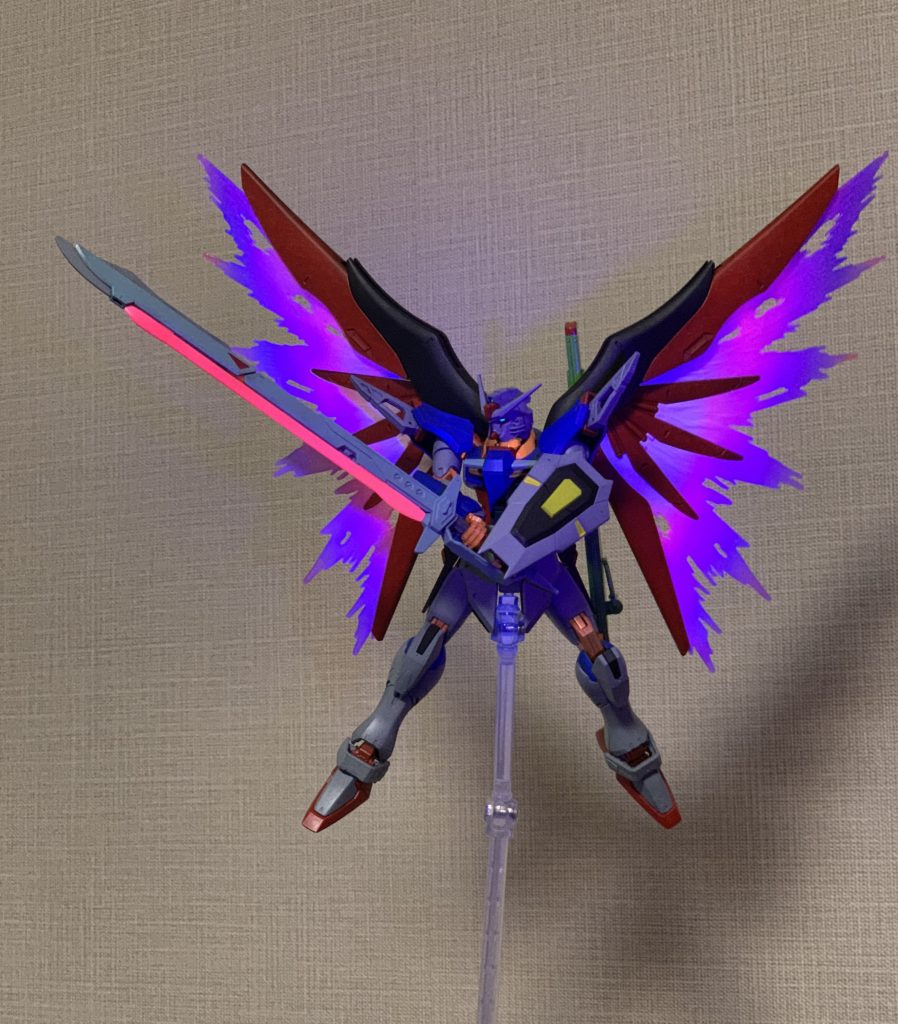 HGデスティニーガンダム specⅡ風塗装–7枚目/制作者:@set_down