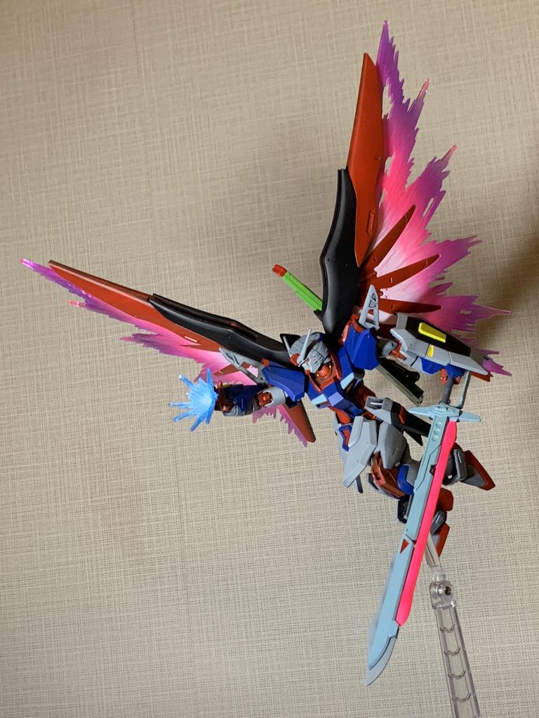 HGデスティニーガンダム specⅡ風塗装–8枚目/制作者:@set_down