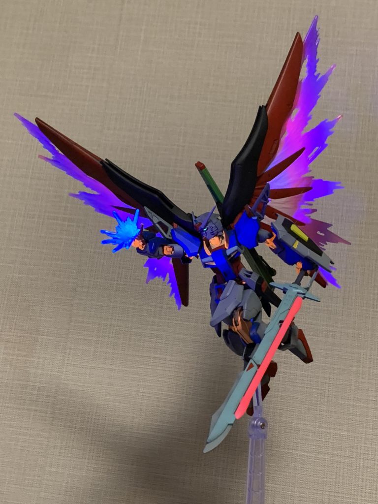 HGデスティニーガンダム specⅡ風塗装–9枚目/制作者:@set_down