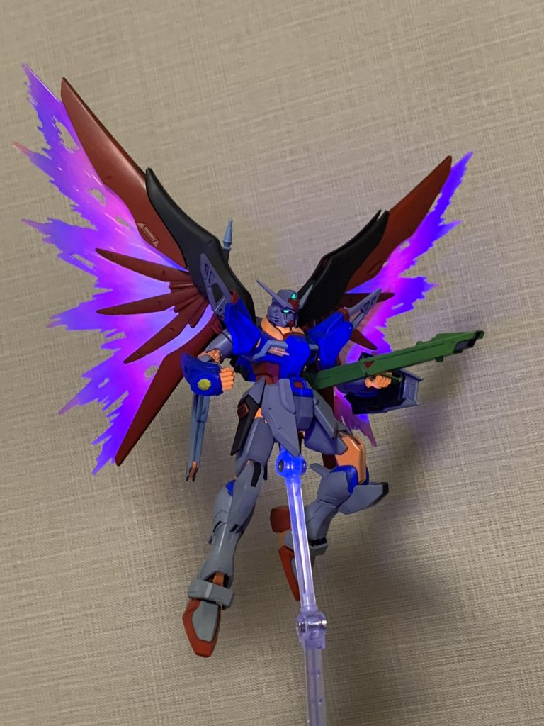 HGデスティニーガンダム specⅡ風塗装–5枚目/制作者:@set_down