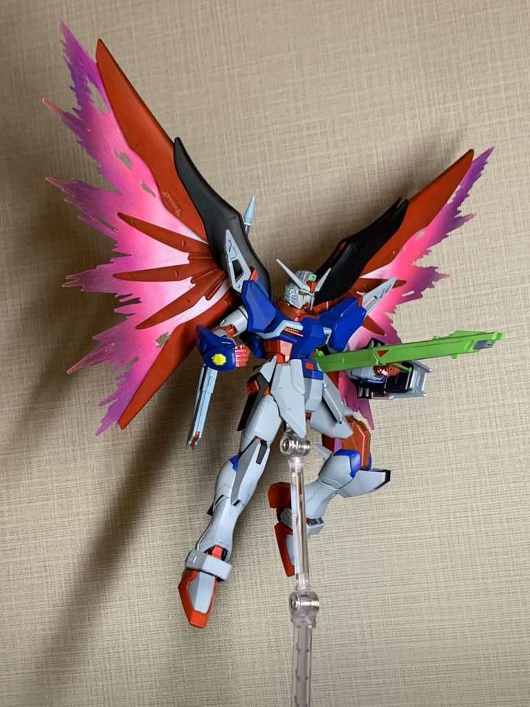 HGデスティニーガンダム specⅡ風塗装–4枚目/制作者:@set_down