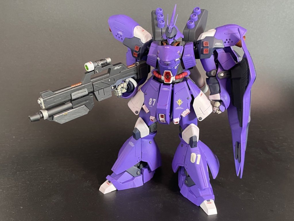 HGUCサザビー バイオレットカラー–2枚目/制作者:HIRO