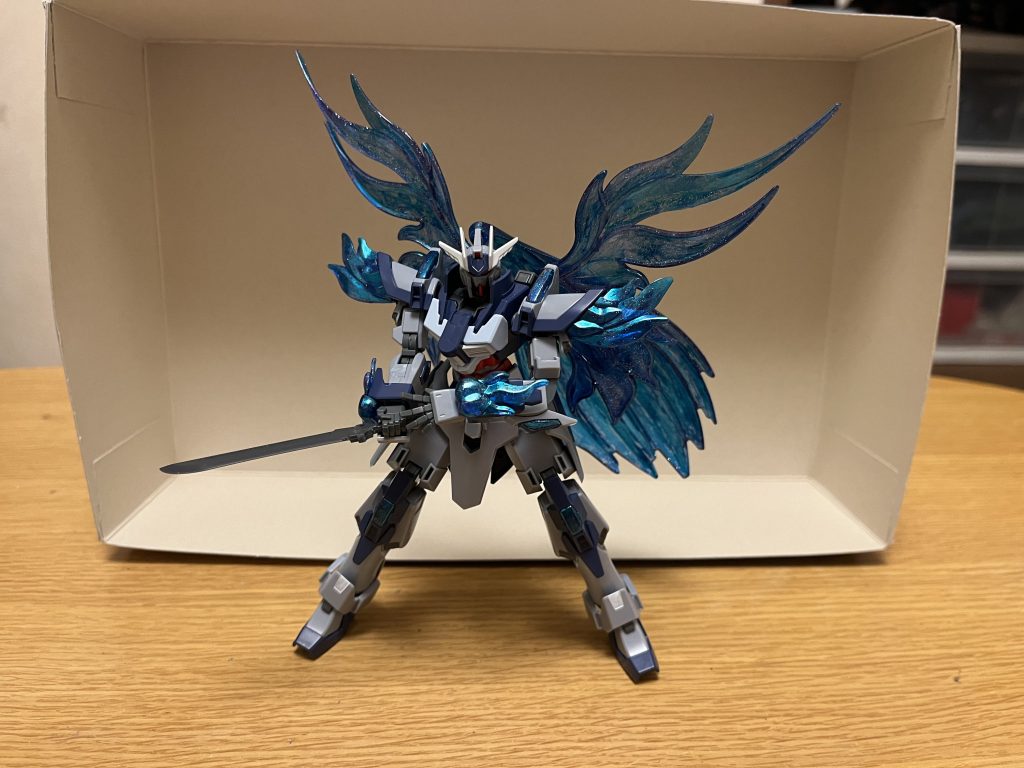 戦闘能力について本機の性能自体は超強化型と同等だが、スタージュンの高い操縦技術と反応速度が組み合わさった事で、その性能は120%引き出され、最終的には超強化型を上回り、黄泉冥王と同等かそれに近いレベルの戦闘能力を発揮し、フォースインパルスガンダムエクストリームのような実力者にも互角以上に張り合える。