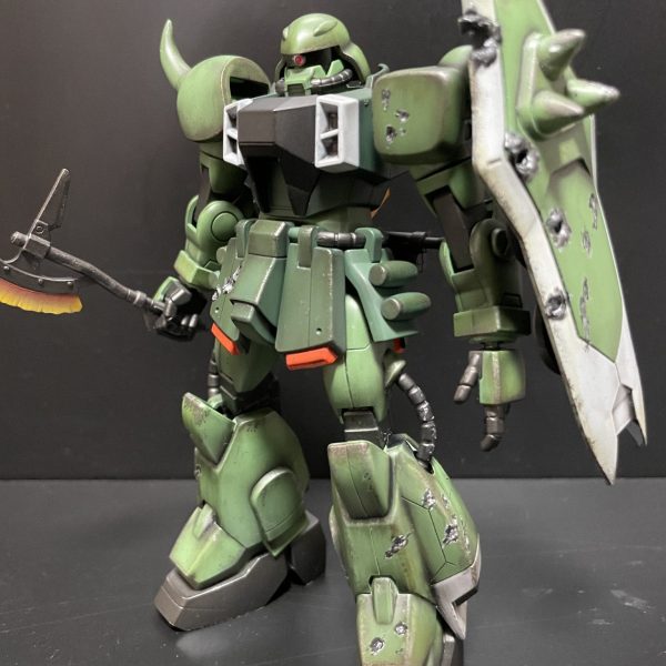 ザクウォーリア　ダメージ加工