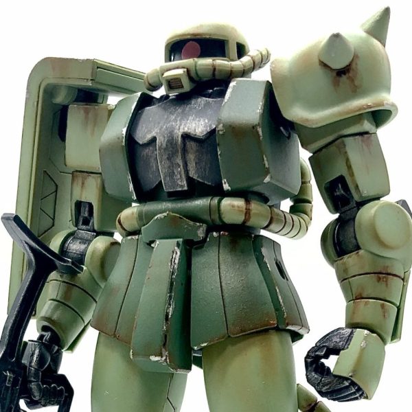 HGザク成形色仕上げ