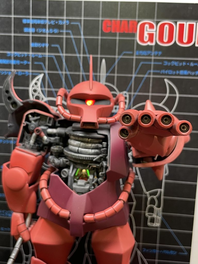 75mmフィンガーバルカン指に、コネクターピンを差し込みました。。(偶然にもピンの内径が0.75mm 笑)