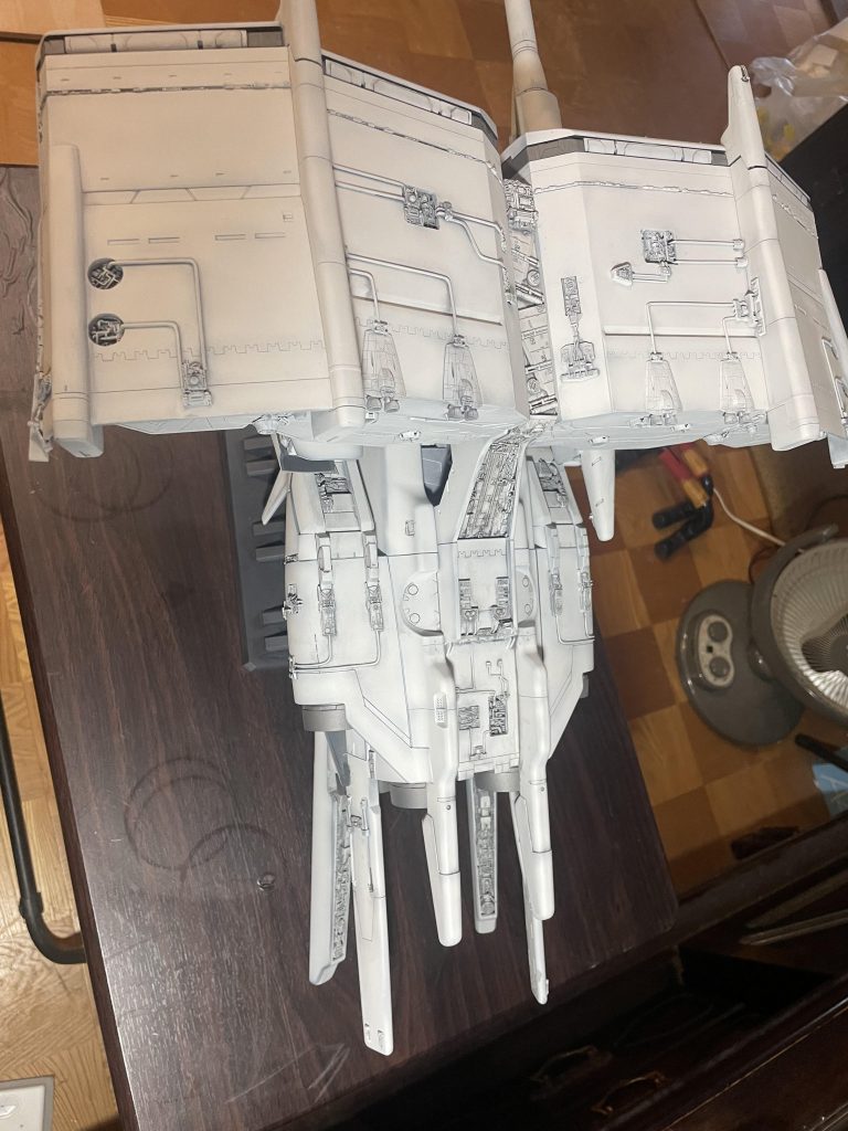 天面とテール部分