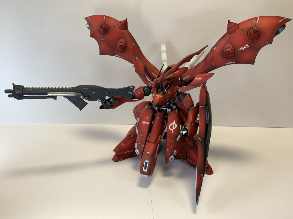 ライフルを構え