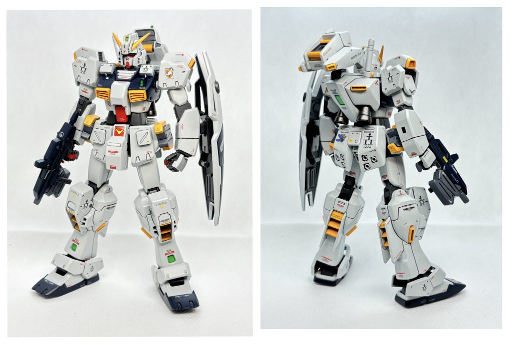 ヘイズル改が欲しいけど、なかなか再販されず。付録ガンプラのヘイズル改が中古屋で販売されてたので思わず購入!全体のスタイルはなかなかいいので、スタイルが破綻しないように可動化を目指しました。