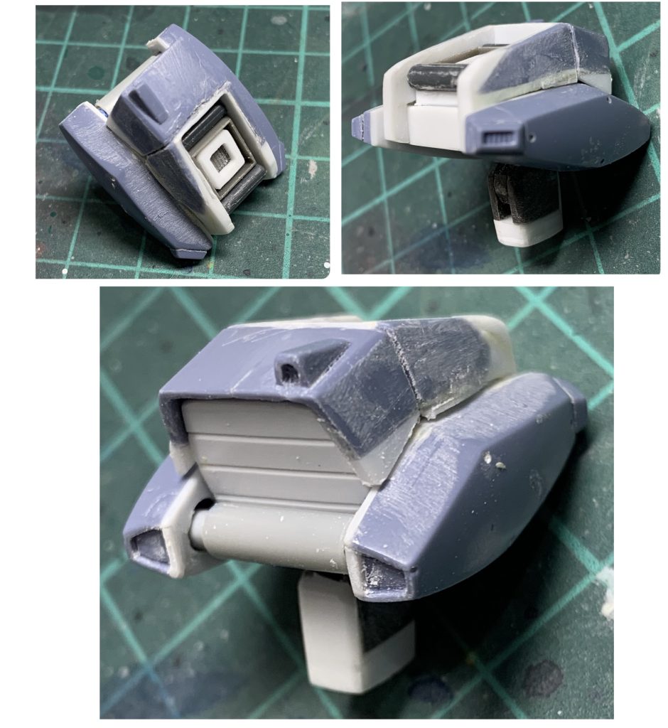 製作後のブースターポッドの画像です。