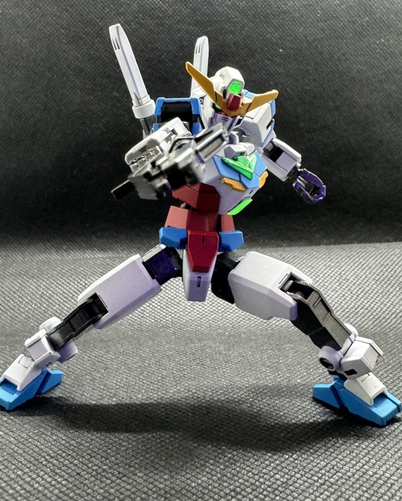 各センサー類はブラックライトで光ります(撮影時にライフルのセンサーを忘れていた事に気付きました…)