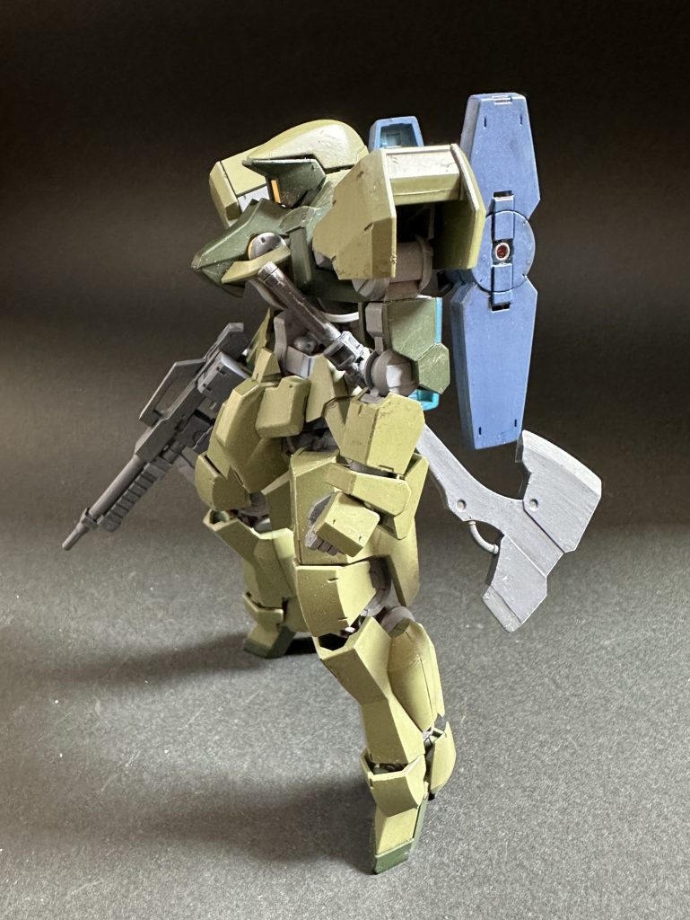 初期話で使用されたアイン・ダルトン機の構成です。ちょっとしか映らなかったですけど印象に残るバリエーション機でした。