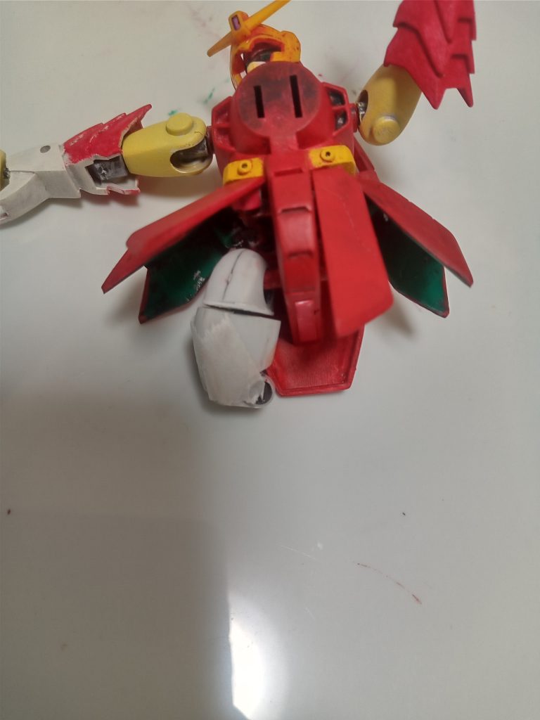 どうしてもポーズを取れるようにしたく、普段やらないことをしたのですがうまくいきませんでした。