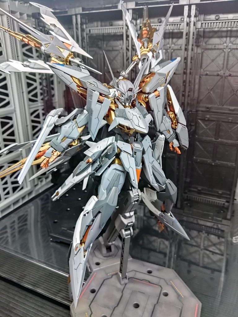 [改造全塗装完成品]1/100 MG エクリプス魔改造機 MG エクリプスガンダム 全塗装 小改造 ～おはようございます