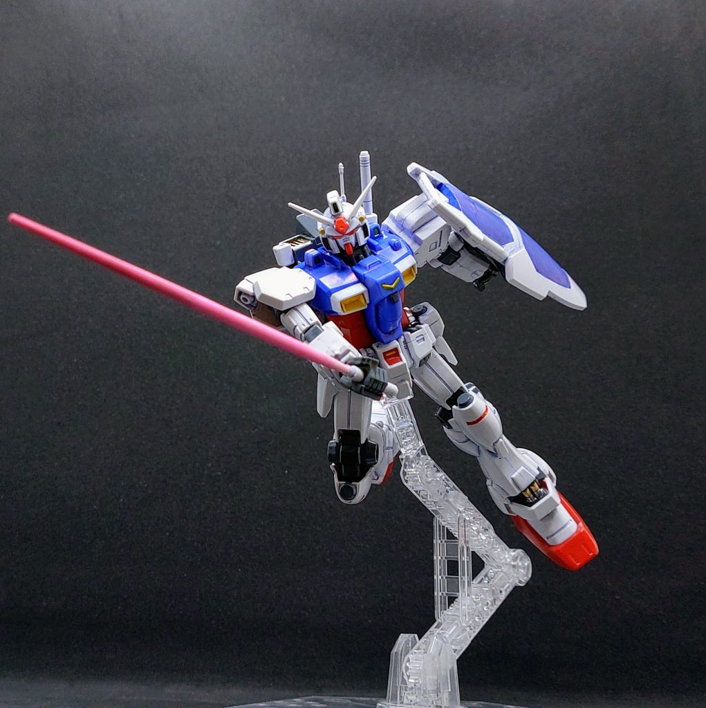 1stガンダムのサーベルモーション風に1枚