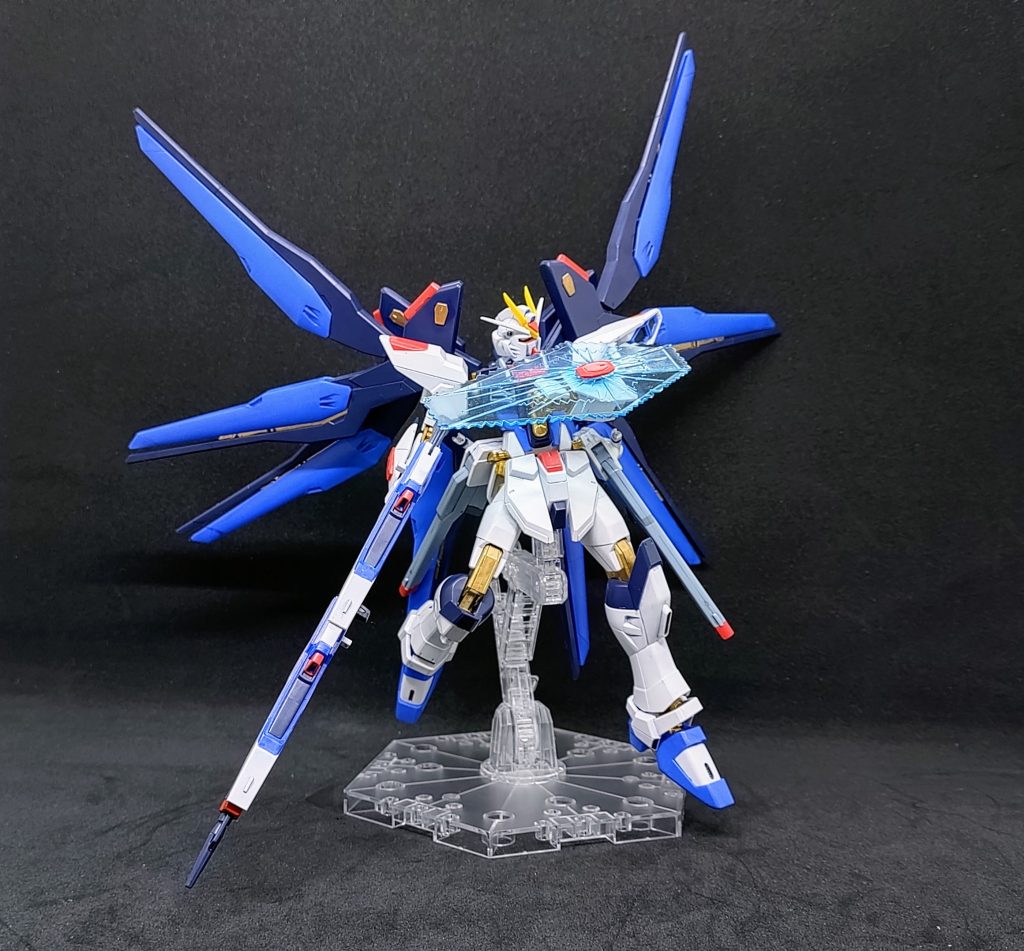 シールドを展開して1枚