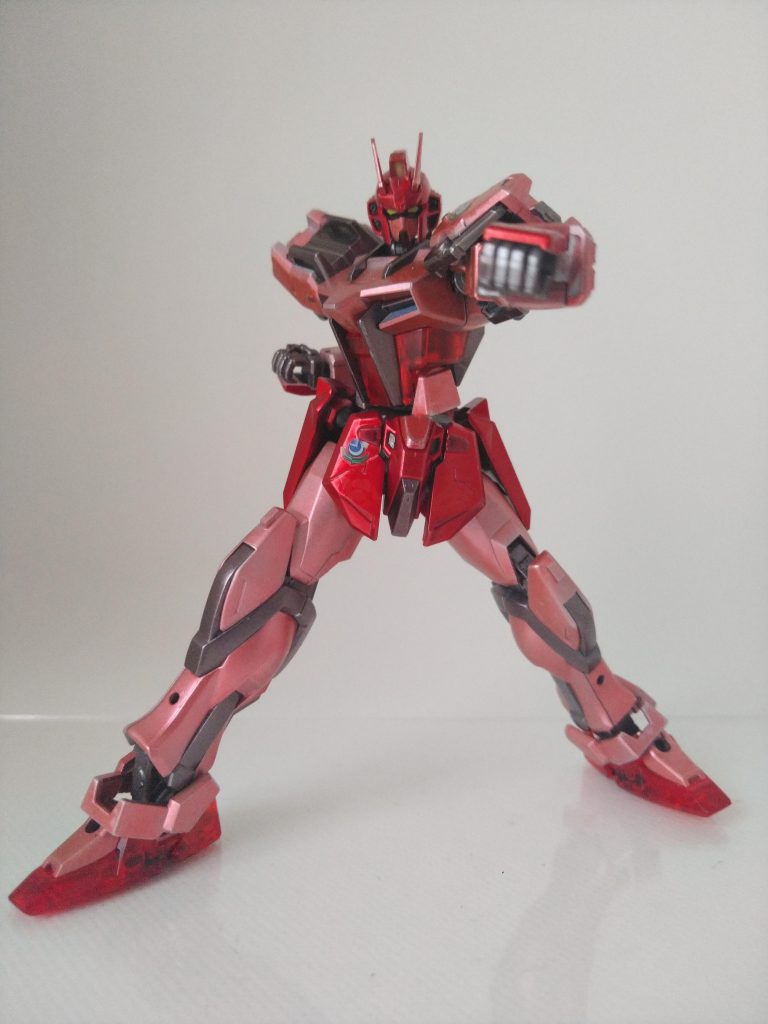 素体は一番くじ産のEGストライクソリッドクリア。グランドスラム欲しさに買ったびっくら?たまごのEGストライクと混ぜてます(笑)