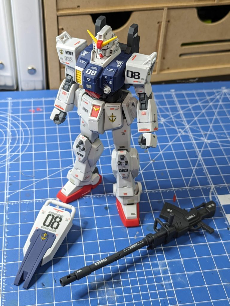 武装類もデカール貼りしてやりました✨