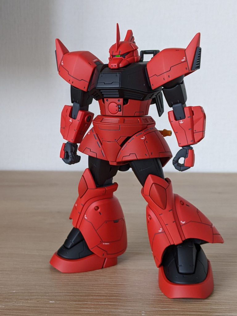 元キットのシャア専用ゲルググをジョニーライデン専用へ改造?してみました。