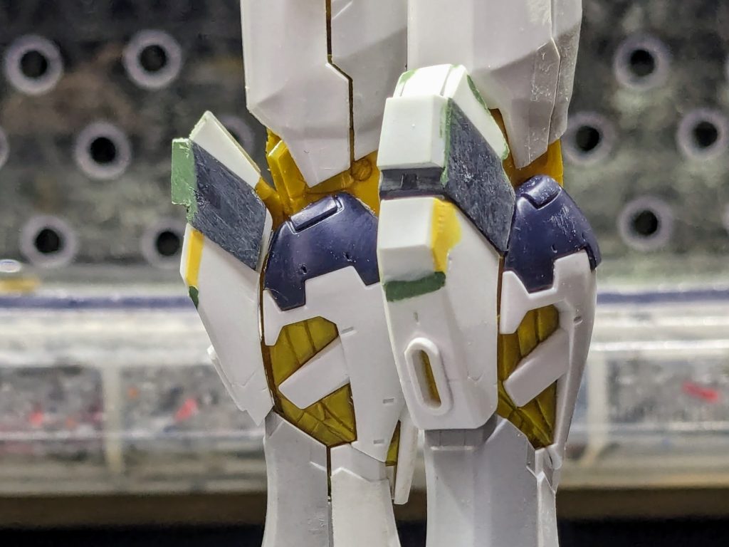 膝、ボリュームアップ中。まだまだ盛らないと…の頃