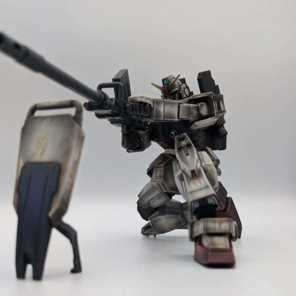 陸戦型ガンダム ウェザリング全塗装