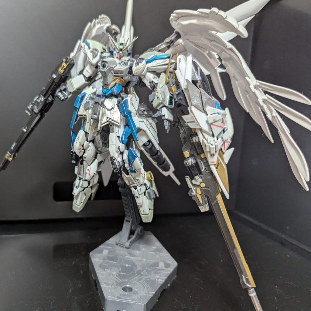 rgウイングガンダムゼロew】rg ウイングガンダムゼロew スノーホワイト