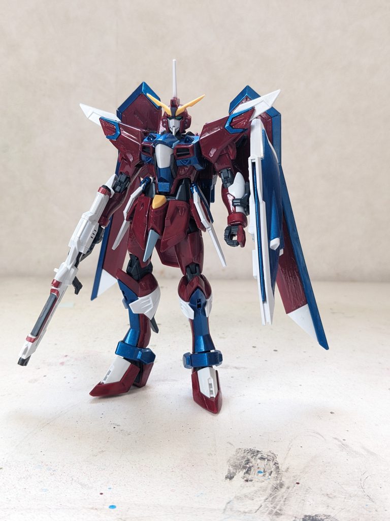 筆塗りだと大きな面積の所がどうしてもムラが目立ってしまいますね…😓