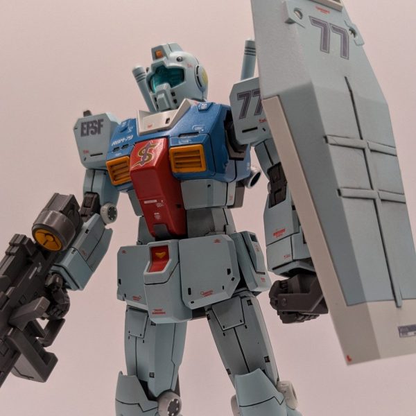 安彦先生の色調を使用してスレッガージムを全塗装しました